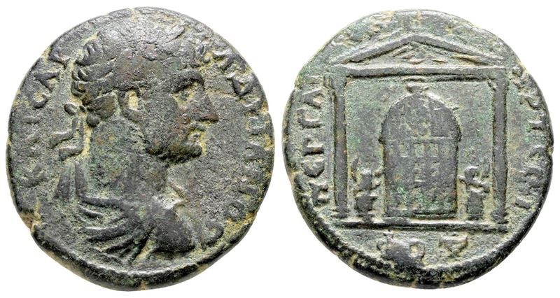Hadrian (117-138). Pamphylia, Perge. Æ (24 MM, 8.91 G).