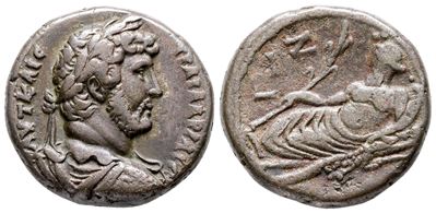 Hadrian (117-138). Egypt, Alexandria. Bi Tetradrachm (24 MM, 13.14 G).
