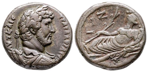 Hadrian (117-138). Egypt, Alexandria. BI Tetradrachm (24 mm, 13.14 g).