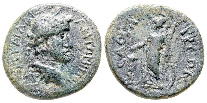 Antoninus Pius (138-161). Lycaonia, Savatra. Æ (20 MM, 5.47 G).
