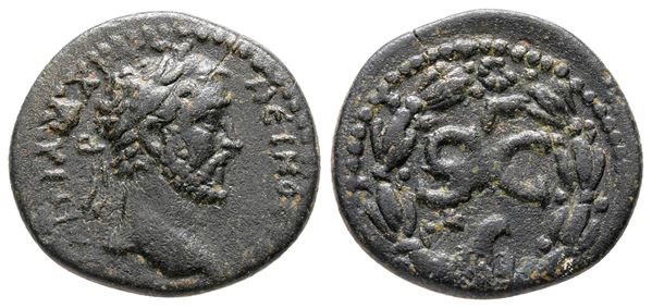 Antoninus Pius (138-161). Seleucis and Pieria, Antioch. Æ Semis (18 mm, 3.39 g).