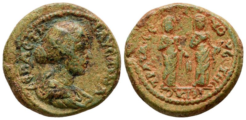 Faustina Junior (augusta, 147-175). Cilicia, Selinus-trajanopolis. Æ (24 MM, 9.13 G).