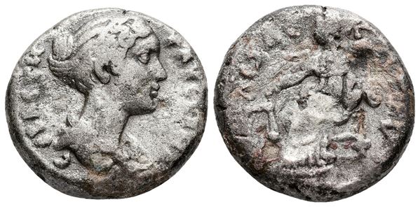 Faustina Junior (Augusta, 147-175). Egypt, Alexandria. BI Tetradrachm (21 mm, 11.74 g).  - Auction Greek, Roman and Byzantine Coins	 - Bertolami Fine Art - Prague