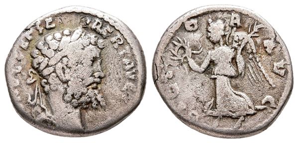 Septimius Severus (193-211). AR Denarius (16 mm, 2.66 g).
