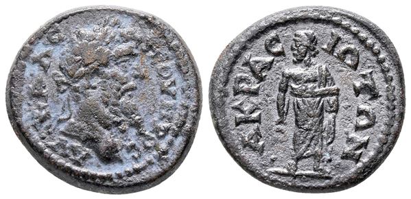 Septimius Severus (193-211). Lydia, Acrasus. Æ (20 mm, 4.58g, 6h).  - Auction Greek, Roman and Byzantine Coins	 - Bertolami Fine Art - Prague