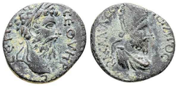 Septimius Severus (193-211). Mesopotamia, Edessa. Æ (19 mm, 3.44 g).