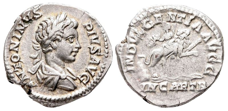 Caracalla (198-217). Ar Denarius (20 MM, 3.51 G).