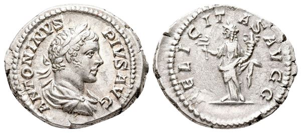 Caracalla (198-217). AR Denarius (19 mm, 3.41 g).