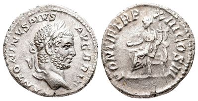 Caracalla (198-217). Ar Denarius (20 MM, 3.18 G).