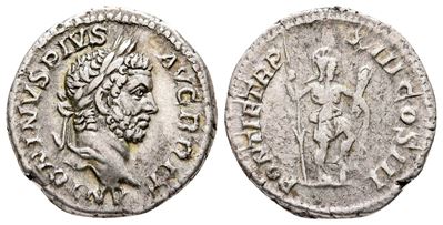 Caracalla (198-217). Ar Denarius (19 MM, 3.20 G).