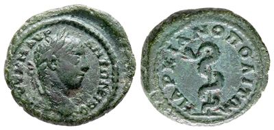 Macrinus (217-218). Moesia Inferior, Marcianopolis. Æ (17 MM, 3.28 G).