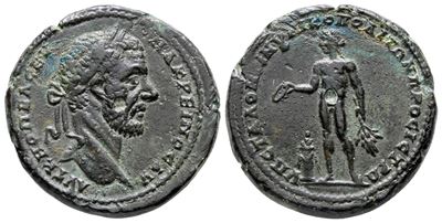 Macrinus (217-218). Moesia Inferior, Nicopolis Ad Istrum. Æ (27 MM, 12.55 G).