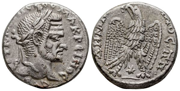 Macrinus (217-218). Seleucis and Pieria, Laodicea ad Mare. AR Tetradrachm (25 mm, 13.73 g).