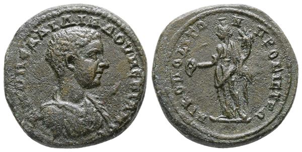 Diadumenian (Caesar, 217-218). Moesia Inferior, Nicopolis ad Istrum. Æ (22 mm, 8.06 g).