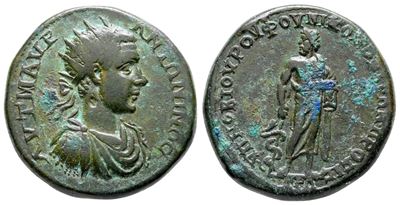 Elagabalus (218-222). Moesia Inferior, Nicopolis Ad Istrum. Æ (26 MM, 12.62 G).