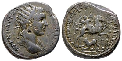 Elagabalus (218-222). Moesia Inferior, Nicopolis Ad Istrum. Æ (26 MM, 14.22 G).
