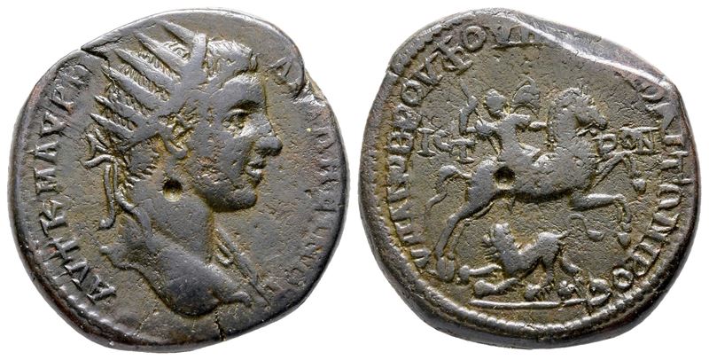 Elagabalus (218-222). Moesia Inferior, Nicopolis Ad Istrum. Æ (26 MM, 14.22 G).