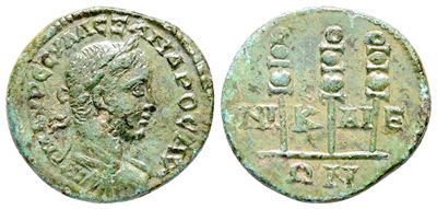Severus Alexander (222-235). Bithynia, Nicaea. Æ (19 MM, 3.51 G).