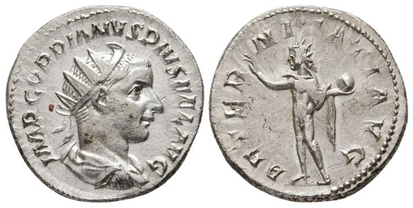 Gordian III (238-244). AR Antoninianus (21 mm, 4.57 g).