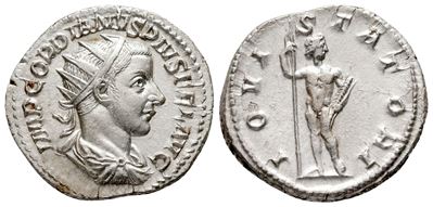 Gordian III (238-244). Ar Antoninianus (22 MM, 3.73 G).