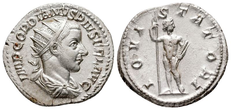 Gordian III (238-244). Ar Antoninianus (22 MM, 3.73 G).