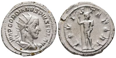 Gordian III (238-244). Ar Antoninianus (22 MM, 4.93 G).