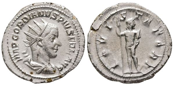 Gordian III (238-244). AR Antoninianus (22 mm, 4.93 g).  - Auction Greek, Roman and Byzantine Coins	 - Bertolami Fine Art - Prague