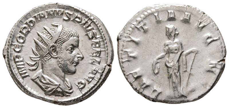 Gordian III (238-244). Ar Antoninianus (21 MM, 4.64 G).