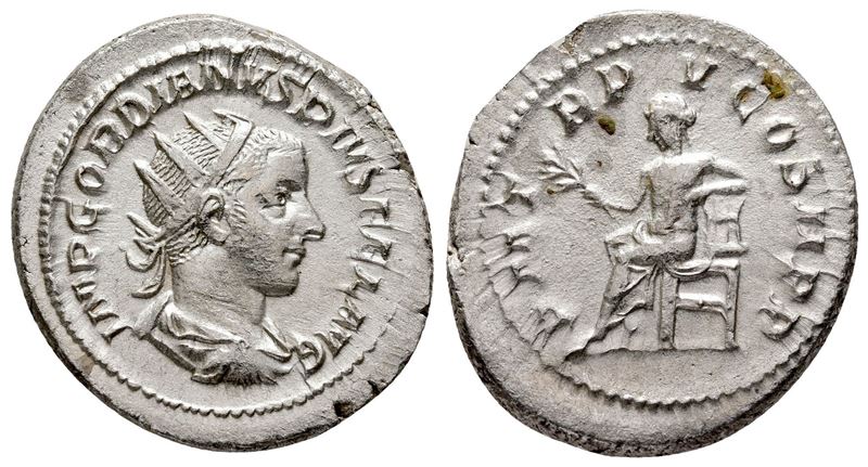 Gordian III (238-244). Ar Antoninianus (22 MM, 5.29 G).