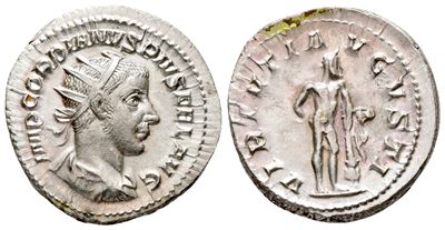 Gordian III (238-244). Ar Antoninianus (22 MM, 4.37g, 12h).