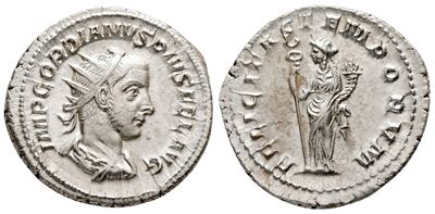 Gordian III (238-244). Ar Antoninianus (23 MM, 4.61 G).