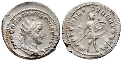 Gordian III (238-244). Ar Antoninianus (23 MM, 4.82 G).