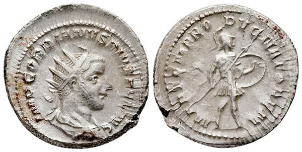 Gordian III (238-244). AR Antoninianus (23 mm, 4.82 g).  - Auction Greek, Roman and Byzantine Coins	 - Bertolami Fine Art - Prague