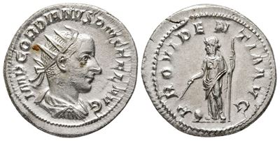 Gordian III (238-244). Ar Antoninianus (22 MM, 4.65 G).