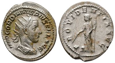 Gordian III (238-244). Ar Antoninianus (22 MM, 4.45 G).