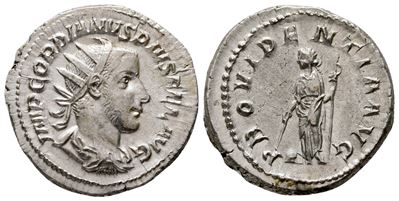 Gordian III (238-244). Ar Antoninianus (22 MM, 4.99 G).