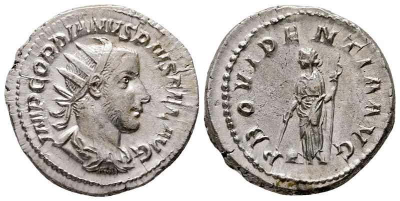 Gordian III (238-244). Ar Antoninianus (22 MM, 4.99 G).