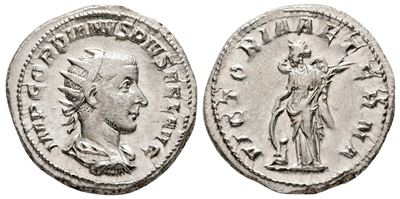 Gordian III (238-244). Ar Antoninianus (23 MM, 5.23 G).