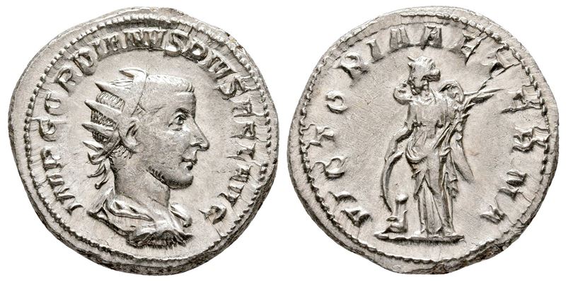 Gordian III (238-244). Ar Antoninianus (23 MM, 5.23 G).