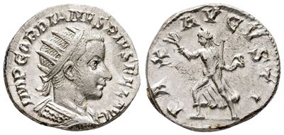 Gordian III (238-244). Ar Antoninianus (20 MM, 4.69 G).
