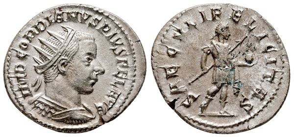 Gordian III (238-244). AR Antoninianus (22 mm, 4.11 g).