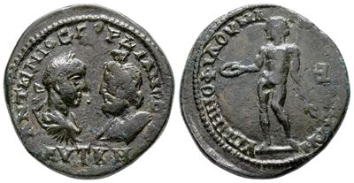 Gordian III (238-244). Moesia Inferior, Marcianopolis. Æ Pentassarion (27 MM, 11.96 G).