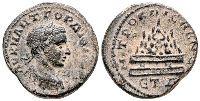 Gordian III (238-444). Cappadocia, Caesarea. Æ (25 MM, 11.12 G).