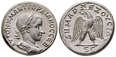 Gordian III (238-244). Seleucis And Pieria, Antioch. Ar Tetradrachm (25 MM, 12.71 G).