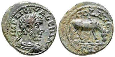 Gallienus (253-268). Troas, Alexandria. Æ (23 MM, 6.21 G).