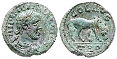 Gallienus (253-268). Troas, Alexandria. Æ (21 MM, 6.46 G).