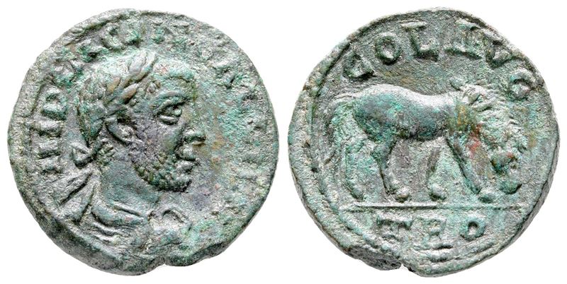 Gallienus (253-268). Troas, Alexandria. Æ (21 MM, 6.46 G).