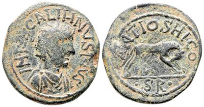 Gallienus (253-268). Pisidia, Antioch. Æ (29 MM, 14.13 G).