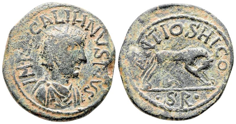 Gallienus (253-268). Pisidia, Antioch. Æ (29 MM, 14.13 G).