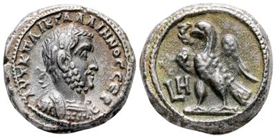 Gallienus (253-268). Egypt, Alexandria. Bi Tetradrachm (23 MM, 10.31 G).